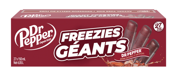Dr Pepper Freeze Pops