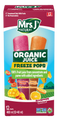 Mrs. J's Natural Strawberry Mango & Orange Pineapple Organic Juice Pops