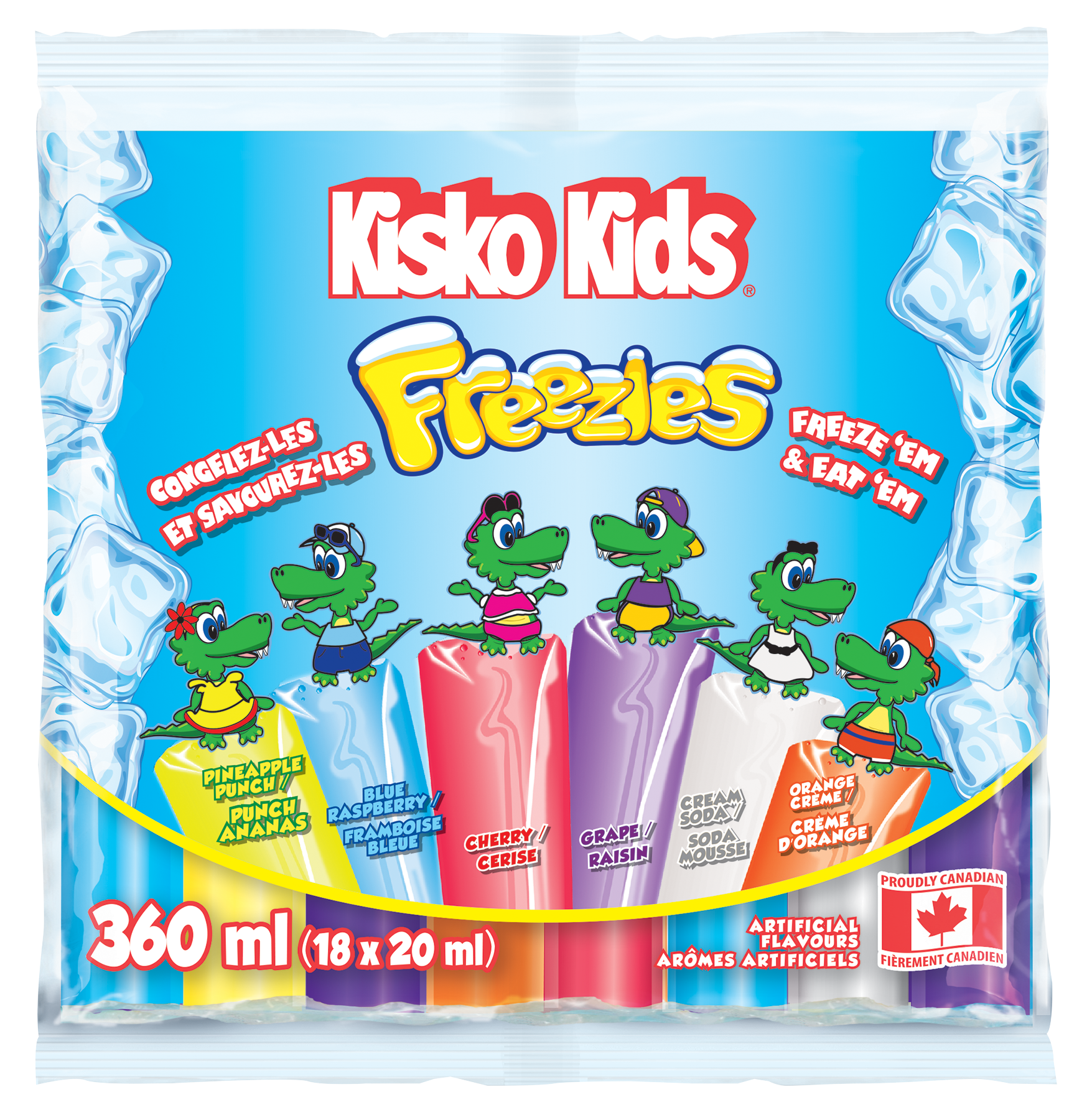 Kisko Kids Freeze Pops