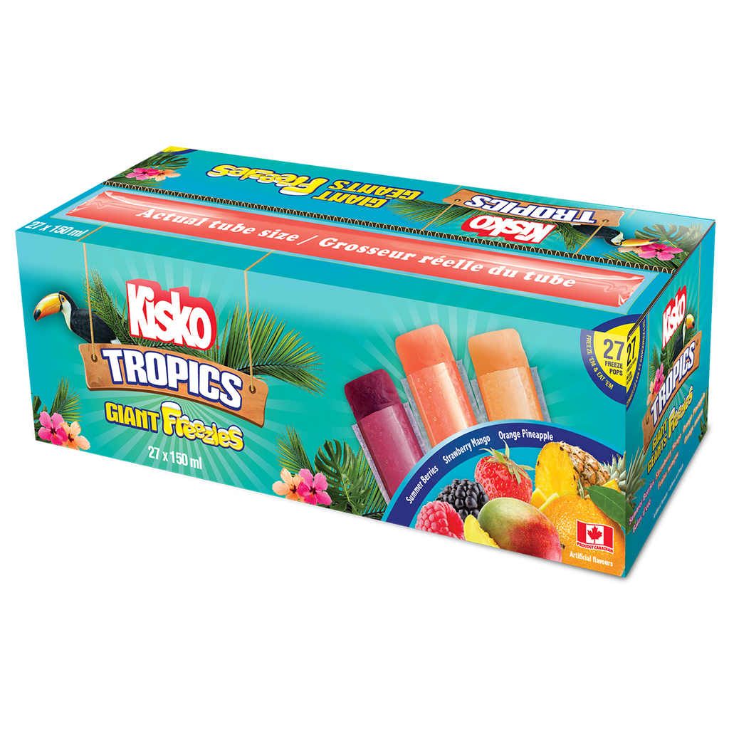 Kisko Tropics Giant Freeze Pops | Kisko Products