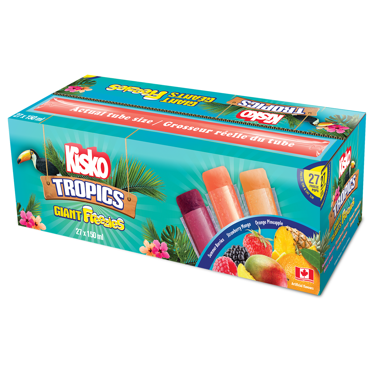 Kisko Tropics Giant Freeze Pops | Kisko Products