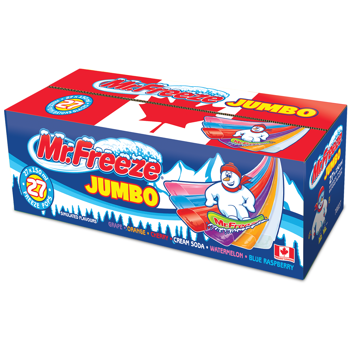 The Classic: Mr. Freeze Jumbo Pops | Kisko Products The Classic: Mr. Freeze Jumbo Pops | Kisko Products